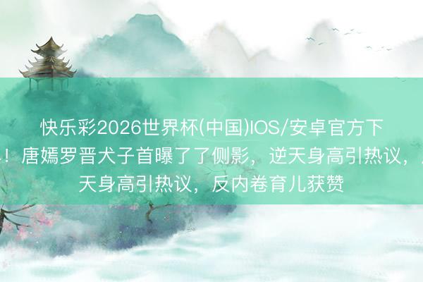 快乐彩2026世界杯(中国)IOS/安卓官方下载 藏了整整6年!唐嫣罗晋犬子首曝了了侧影,逆天身高引热议,反内卷育儿获赞